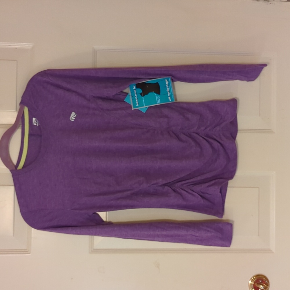 Marika size small tummy control long sleeve top